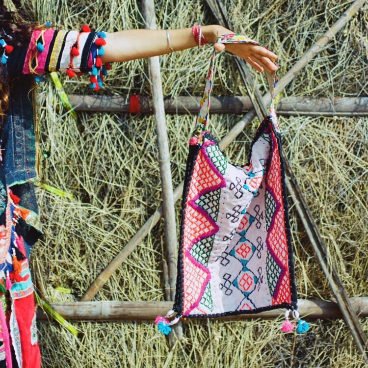 Kalbeliya Bag White