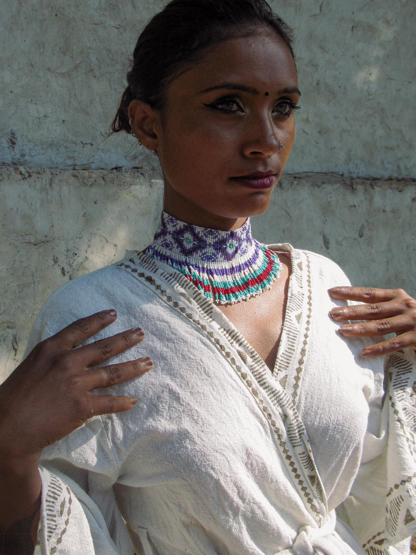 Kaledi Kalbeliya Beaded Choker