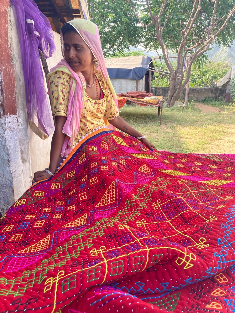 Kalbeliya Quilt Sunita